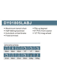 DYANG wheelchair For Small Spaces  - Image 2