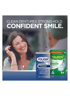 Poligrip Super Poligrip Extra Strength Denture and Partials Adhesive Powder 45GM  - Image 3