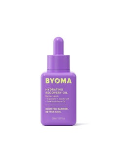 Hydrating Recovery Oil Luxury Face Oil With Squalane Jojoba Oil & Seabuckthorn Oil Instant Radiant And Glowy Skin Barrier Repair Facial Oil 1.01 Fl. Oz