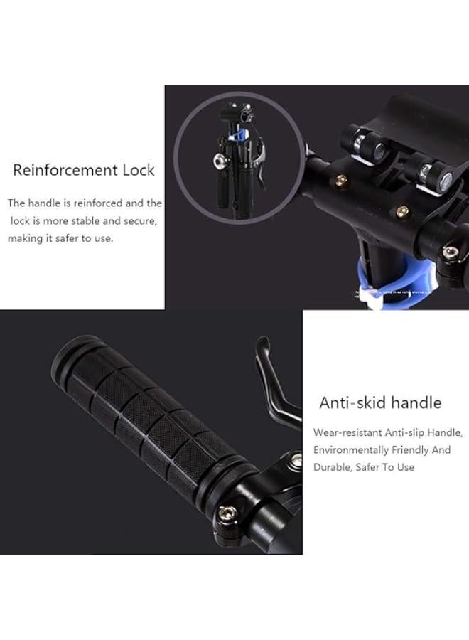 ZCM-Scooter Adults Scooters with Big Wheels, Scooter Adult Folding, disc Brake, Double Shock Absorption, Support 220 Lbs Weight, Suitable For Campus And City Trips?Non-electric)  - Image 4
