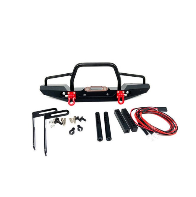 1/10 Climbing Car Trx-4 Axial Scx10Ii 90046 Metal Front Anti-Collision Bumper Front Bar - Image 3