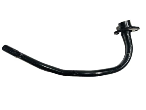 VTRUST Silencer Bend Pipe Compatible For TVS Jupiter All Model Slip On Exhaust System With Black Color Coating (Jupiter Bend Pipe) (BLACK) - Image 5