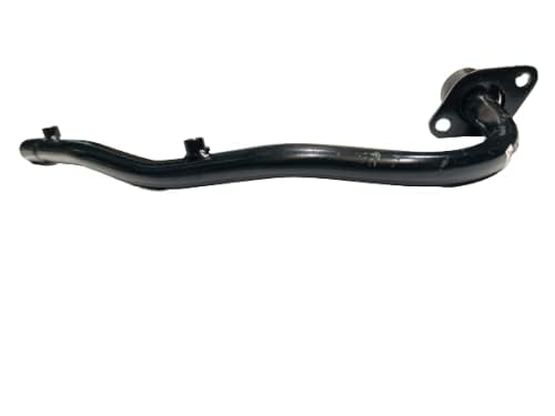 VTRUST Silencer Bend Pipe Compatible For TVS Jupiter All Model Slip On Exhaust System With Black Color Coating (Jupiter Bend Pipe) (BLACK) - Image 4