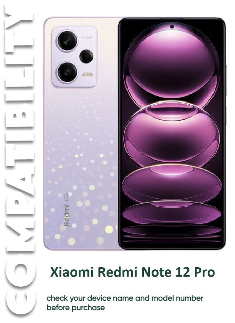 ACLIX 3 Pieces Antistatic ESD Dustproof Premium Quality High Definition Tempered Glass Screen Protector Designed For Xiaomi Redmi Note 12 Pro - Image 3