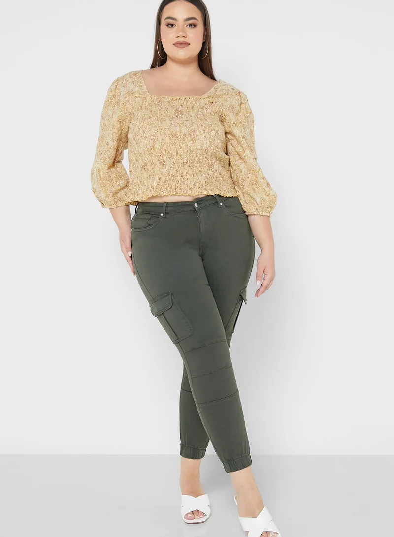 Only Carmakoma Pocket Detail Pants