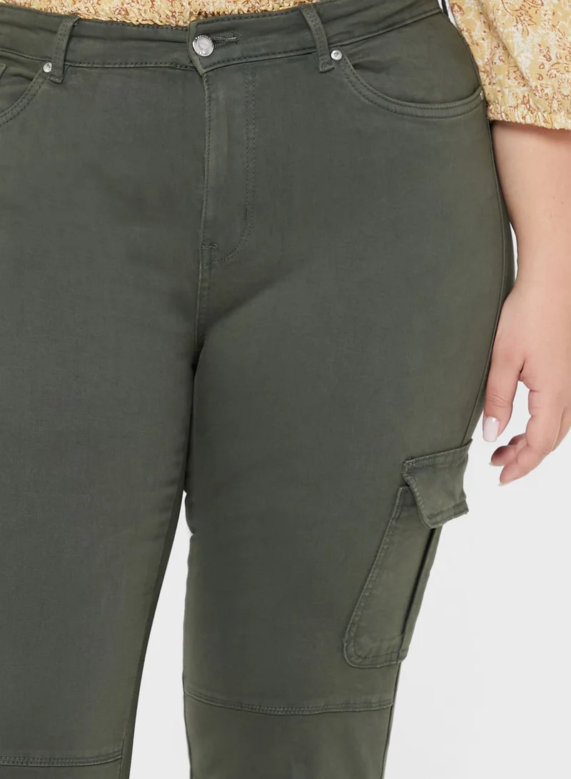 Only Carmakoma Pocket Detail Pants