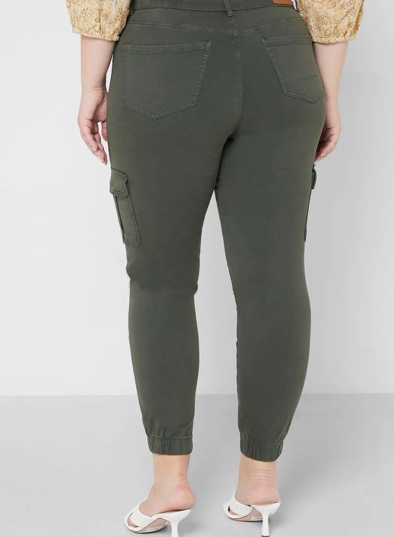 Only Carmakoma Pocket Detail Pants