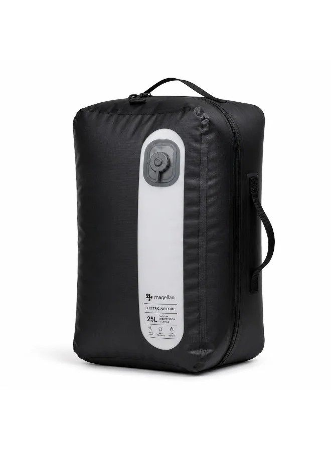 MAGELLAN 18-Inch Vacuum Compression Storage Bag with Built-in Air Pump – Travel Organizer for Clothes & Luggage Space Saving