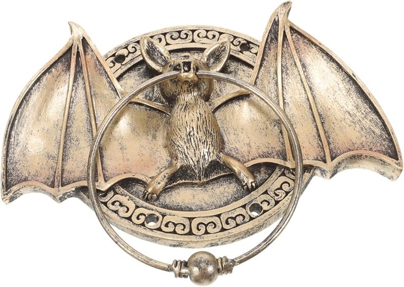 Antique Villa Door Ring Bat Shape Door Knocker Decorative Front Door Bell - Image 2