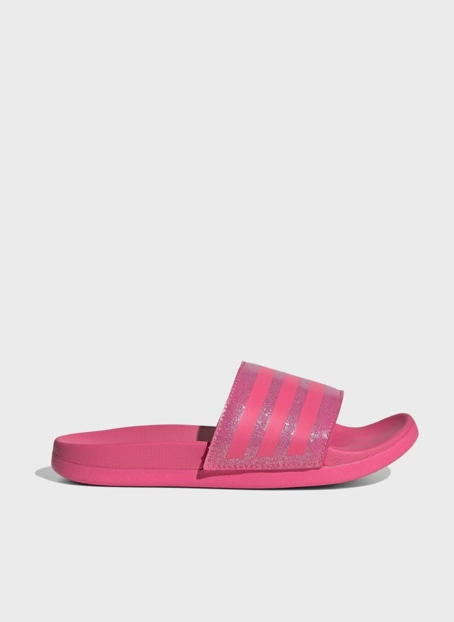 Adidas ADILETTE COMFORT K  PULMAG/BLIPNK/PULMAG - Image 1