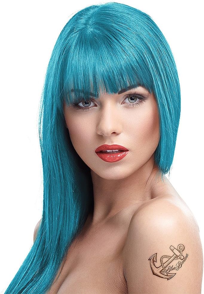 Crazy Color SemiPermanent Hair Dye Blue Jade