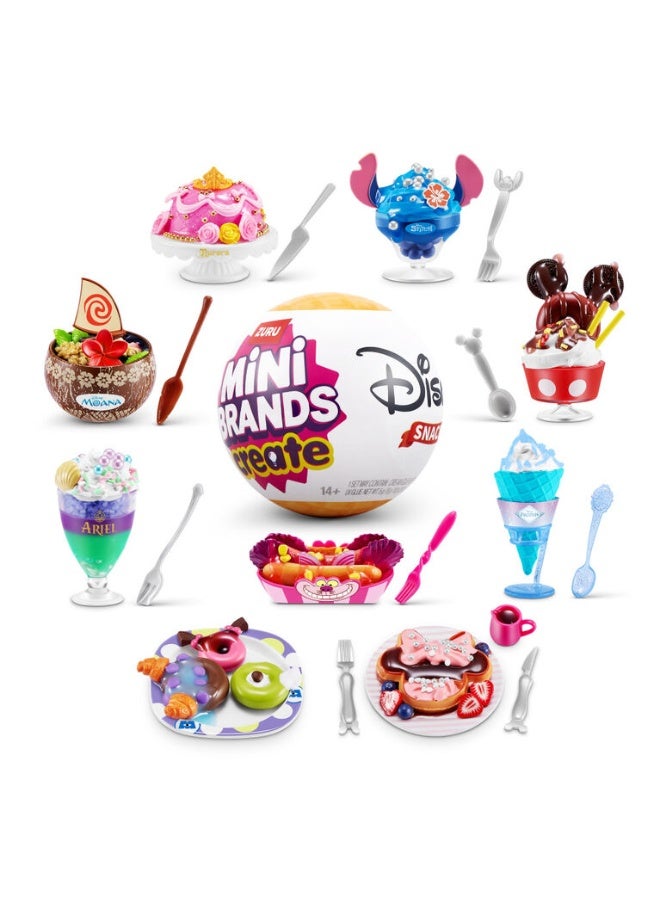 Zuru Mini Brands-Disney Snacks Create -Series-1 77708GQ2 - Image 5