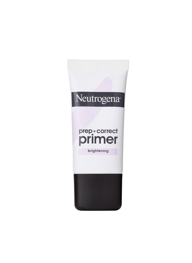 Neutrogena Prep + Correct Primer For Brightening Skin, Illuminating Makeup Primer With Seaweed Extract To Help Brighten Skin & Minimize Pores, 1.0 Oz  - Image 2