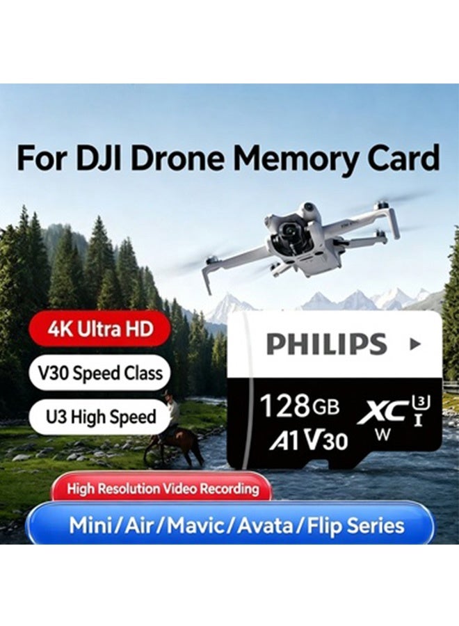 Philips Advance Philips Advance U3 V30 A1 Micro Sd Card 128GB