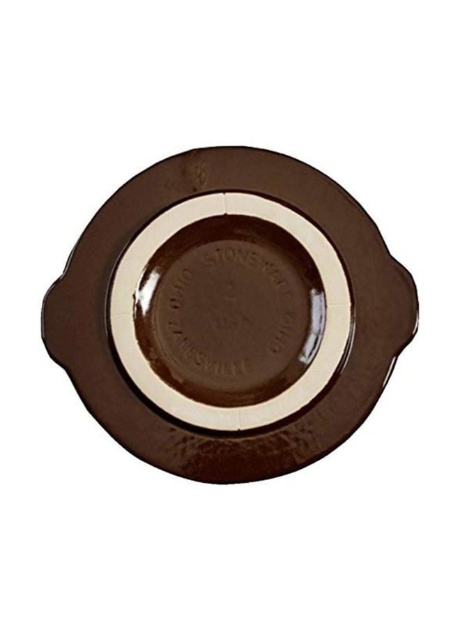Ohio Stoneware 2 Gallon Crock Cover - Image 2