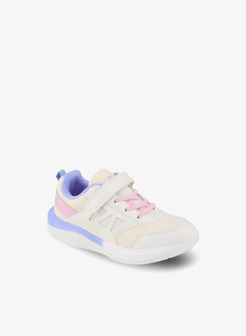 Kappa Girls Panelled Hook & Loop Sports Shoes