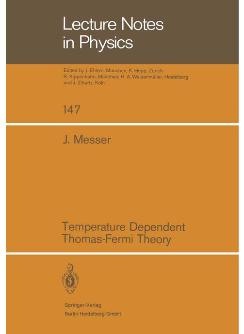 Temperature Dependent Thomas-Fermi Theory