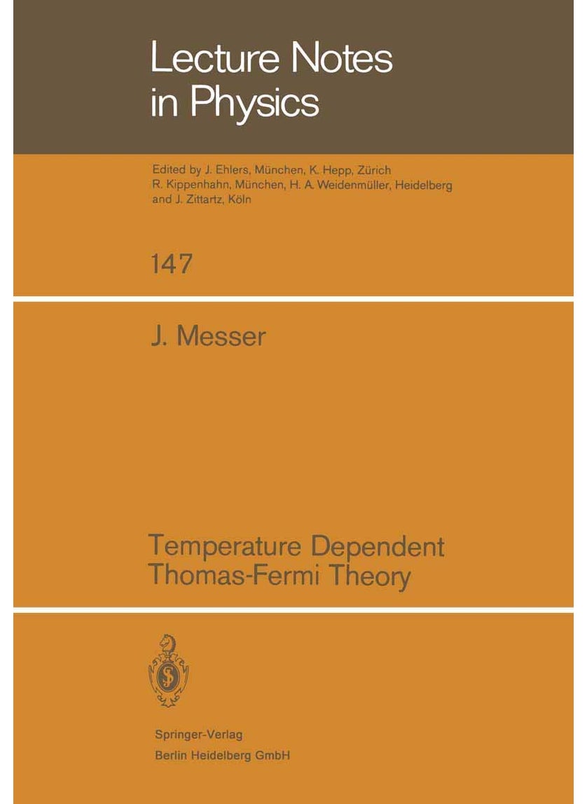 Temperature Dependent Thomas-Fermi Theory 