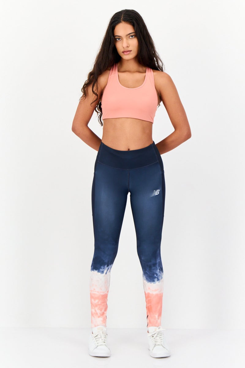 New Balance Women Sportswear Fit Running Tights, Multicolor  - Image 3