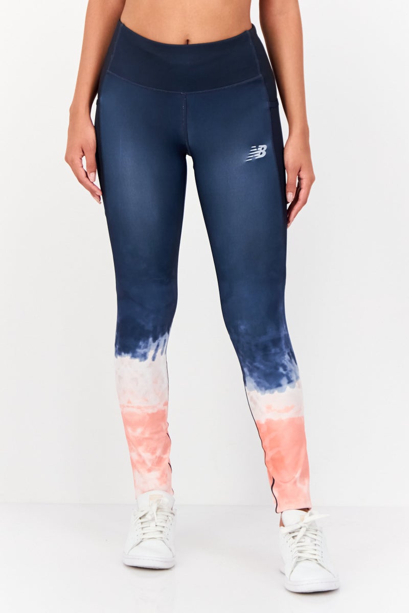 New Balance Women Sportswear Fit Running Tights, Multicolor  - Image 1