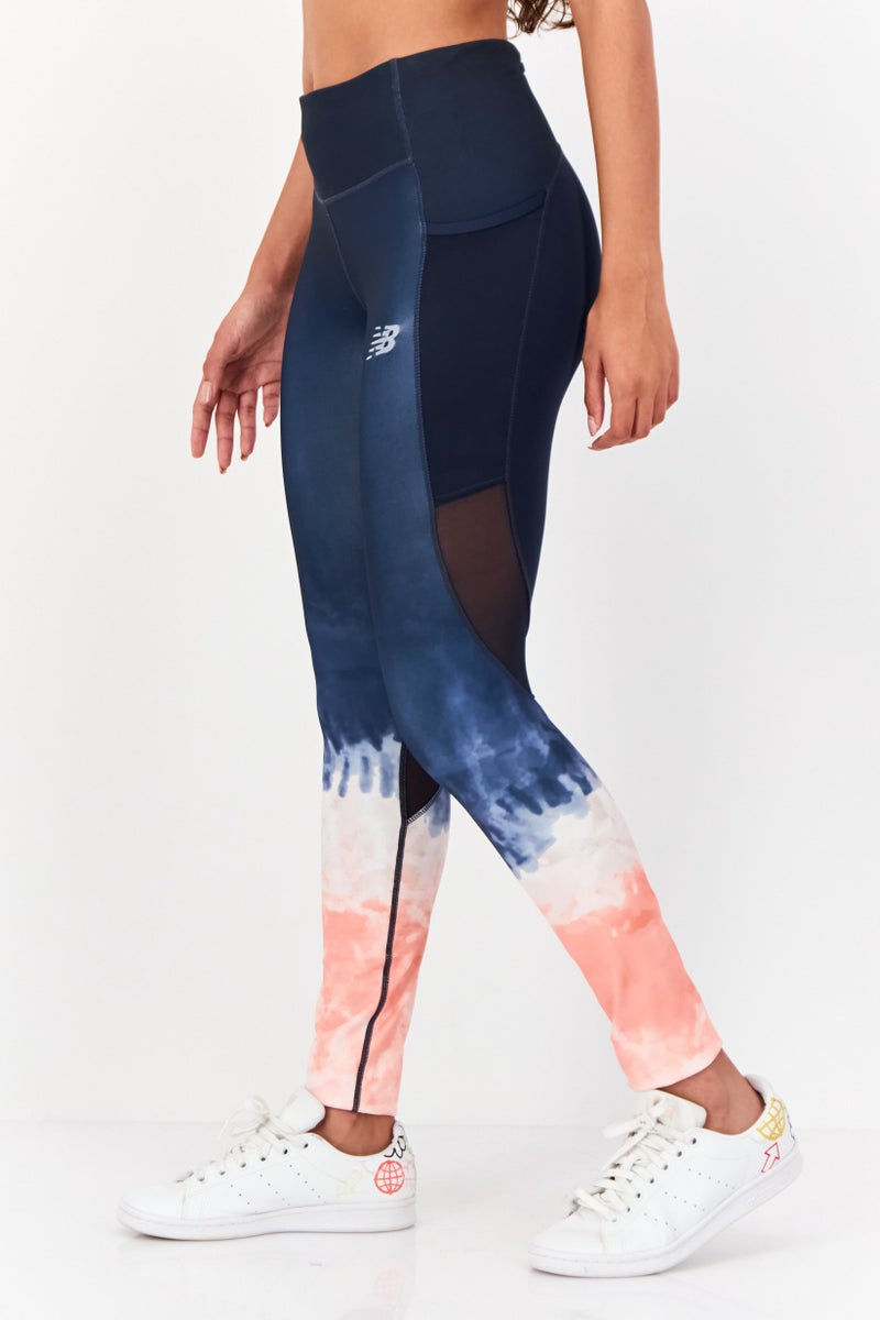 New Balance Women Sportswear Fit Running Tights, Multicolor  - Image 4