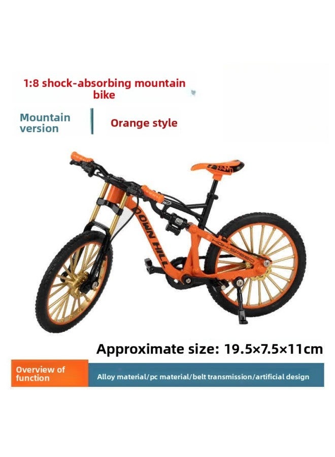 Cross-border Alloy Simulation 28 Bar Mini Road Bike Model Mountain Bike Ornaments Racing Bike Gifts 