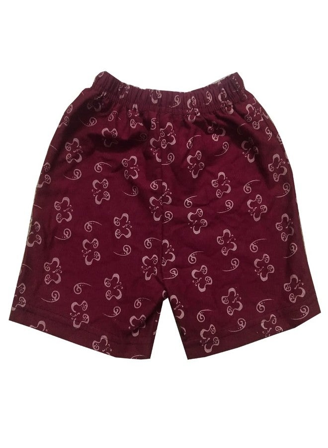 FLAX Kids Baby Girls Cotton Soft Printed Regular Use Shorts (Pack of 10) (18-24 Months) Multicolour - Image 4
