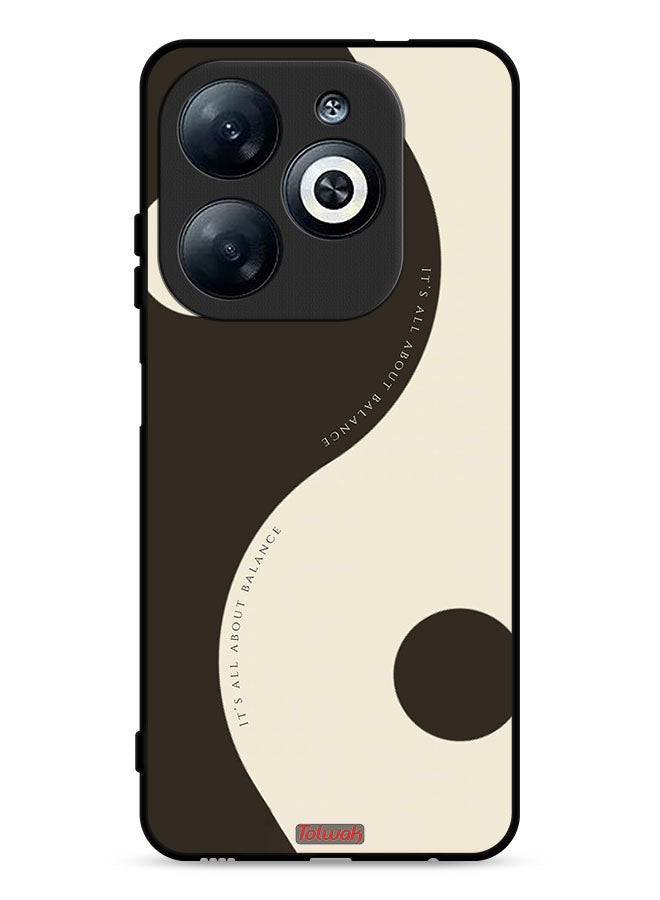 Tolwak Infinix Smart 8 4G Protective Case Cover Its All About Balance - Image 1