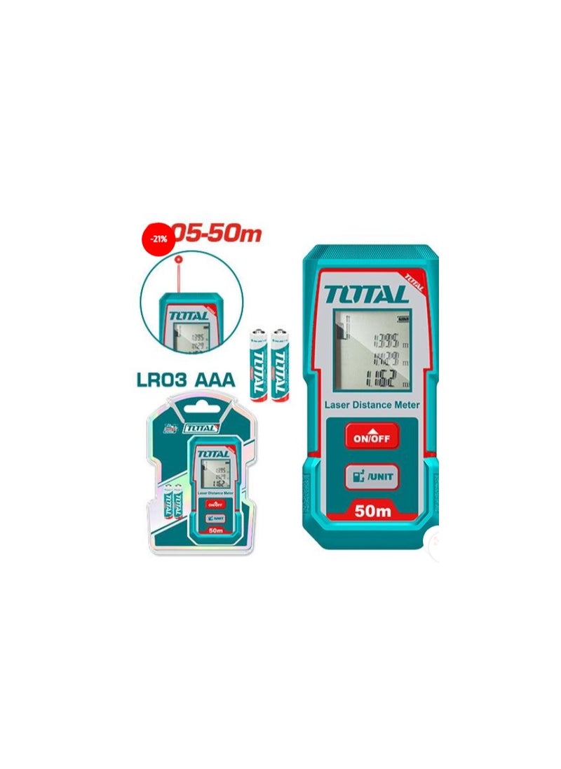 TOTAL lase distance detector 50 m 