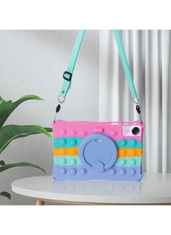 General Case Compatible with Xiaomi Redmi Pad SE 11 Inch 2023 Kids Friendly with Hand Strap Shoulder Belt Rotatable Stand Cover Funda  - Image 2