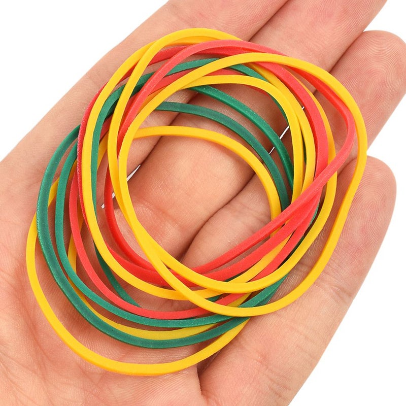 200PCS Colorful Rubber Bands Rubber Practical Machine Accessories for Machine (Large Size Colorful) - Image 4