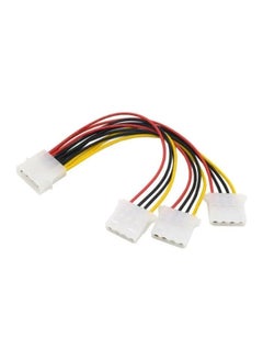 4 Pin IDE Power Cables 4 Pin Molex Male to 3 Port Molex IDE Female Power Supply Splitter Adapter Cable - pzsku/Z0F4AD1D648363C2BB995Z/45/_/1734002932/88d36a67-4a7d-4d8e-ae9e-055ce47958dc