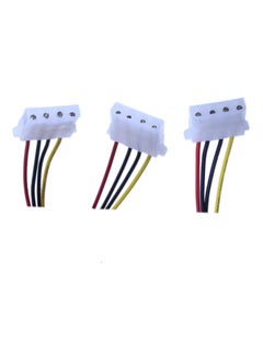 4 Pin IDE Power Cables 4 Pin Molex Male to 3 Port Molex IDE Female Power Supply Splitter Adapter Cable - pzsku/Z0F4AD1D648363C2BB995Z/45/_/1734002935/ce9965fe-8eea-4446-8036-a694d2a9f7bf