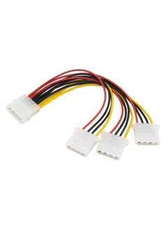 4 Pin IDE Power Cables 4 Pin Molex Male to 3 Port Molex IDE Female Power Supply Splitter Adapter Cable - pzsku/Z0F4AD1D648363C2BB995Z/45/_/1734002952/8e83cf7b-2d2f-442a-9608-53ae971bd515