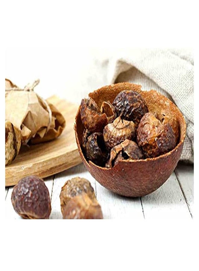 AnNafi® Reetha | Organic Soap Nuts | Aritha/Areetha/Kunkudukaialu | Sapindus used for making Reetha Powder, Ritha Shampoo, Oil | Natural Hair Care & Growth | Organic Laundry Detergent (100grams) - Image 3