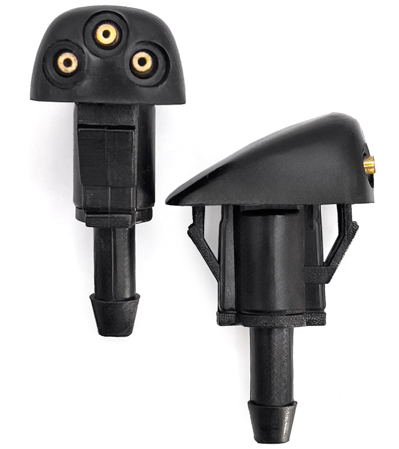 ClickFit Windshield Washer Nozzles replacement for Hyundai Tuscon 0308 Accent 0305 Elantra 9904 Santa Fe 0104 Kia Optima 0508 Kia Sportage 0510 Wiper washer sprayers Jet Kit accessories