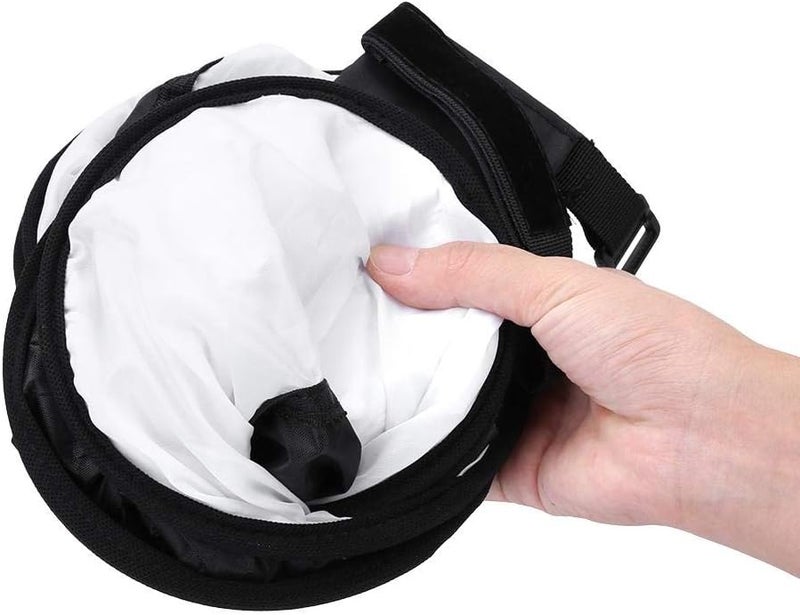 klarako Softbox Diffuser Universal Round Foldable Diffuser Softbox Shoot Macro Flash Light Lamp Hood Suitable for Most Camera Top Flash Light - Image 2