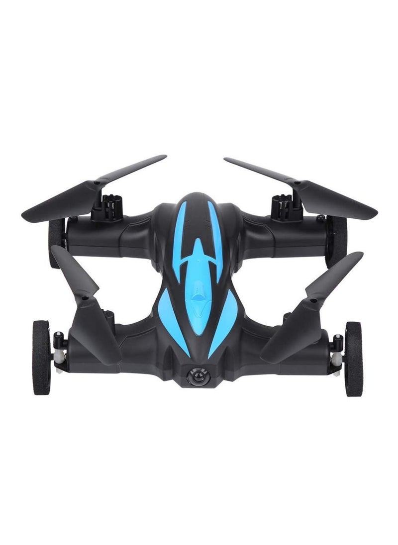DIGI CORE LH-X21 RC Car Mini Drone 2-In-1 RC Flying Car & Drone Headless Mode 3D Rolling One-key Return Portable Drone & RC Car For Adults And Kids Blue/Black  - Image 2