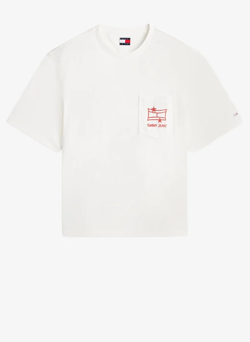 TOMMY JEANS 90S Graffiti Crew Neck T-Shirt