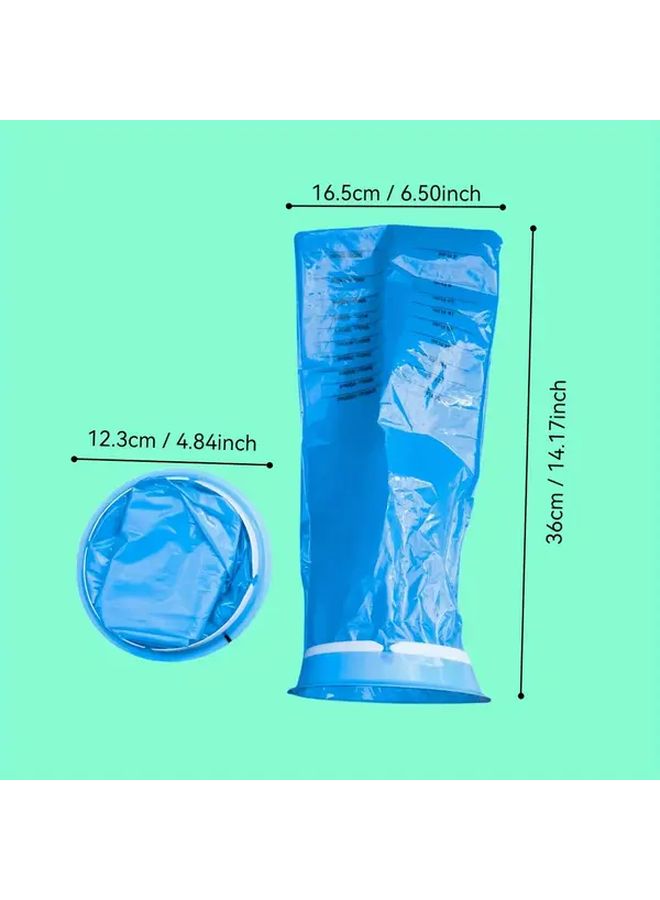 Mixed Color Leak Proof Travel Vomit Bags Odor Resistant Portable For Adults - Image 2