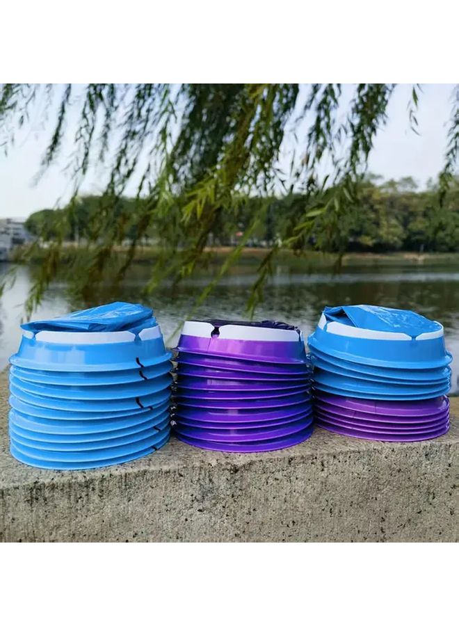 Mixed Color Leak Proof Travel Vomit Bags Odor Resistant Portable For Adults - Image 5