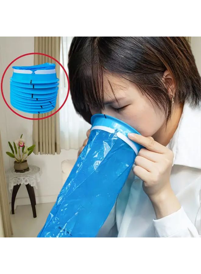 Mixed Color Leak Proof Travel Vomit Bags Odor Resistant Portable For Adults - Image 1