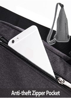 OIWAS Sling Bag For Men, Small Crossbody Bag Mens Sling Backpack Lightweight Shoulder Bag Travel Hiking Daypack Women Grey  - Image 3
