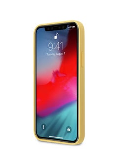 U.S.Polo iPhone 12 / 12 Pro Hard Case 6.1inch Liquid Silicone - Yellow  - Image 3