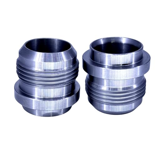 REMTUNE Brand 16AN Male Billet MILD STEEL Weld On Bung Fitting For Secure Reliable Connections AN16 Fitting Weld Bungs for Fabrication Projects 2 Pcs - Image 1