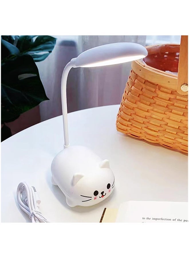 MiOne 360° Adjustable Eye-Care Lamp: Designed to Combat Fatigue with 2 Light Modes & a Fun Cartoon Look White - Image 4