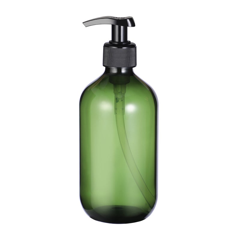 2pcs Beaupretty 2pcs 300ml Empty Shampoo Bottle Opaque Versatile Pump Bottle Drip-free Lotion Container Hand Soap Dispenser - Image 1