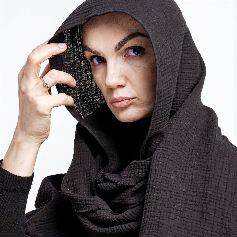 وشاح بغطاء رأس متعدد الأساليب متعدد الوظائف غطاء رأس وشال وشاح بطانية، وشاح يومي متعدد الأغراض - Image 4