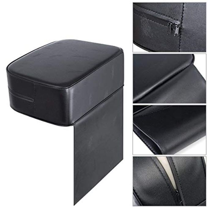 Crablux Salon Booster Seat Cushion For Hair Cutting, Hair Salon Leather Cushion For Styling Chair,Boat Booster Seat For Driver, Barber Beauty Salon Spa Equipment - Image 2