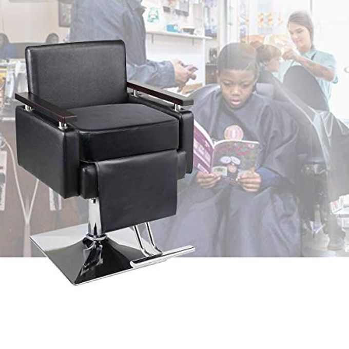 Crablux Salon Booster Seat Cushion For Hair Cutting, Hair Salon Leather Cushion For Styling Chair,Boat Booster Seat For Driver, Barber Beauty Salon Spa Equipment - Image 1